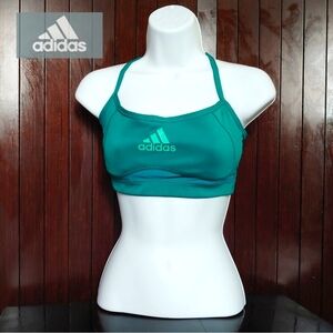 Adidas Sports Bra, Size Small, Turqouise